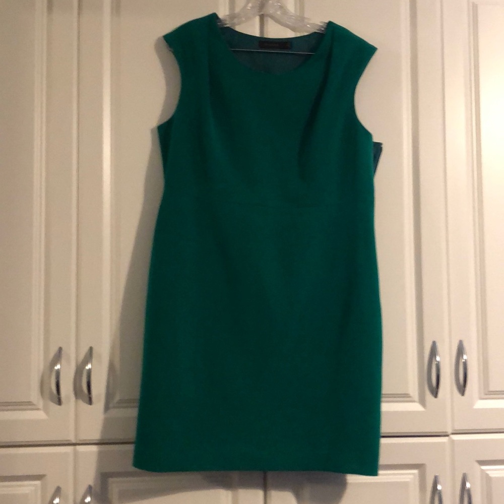 The Limited green sheath dress size 14